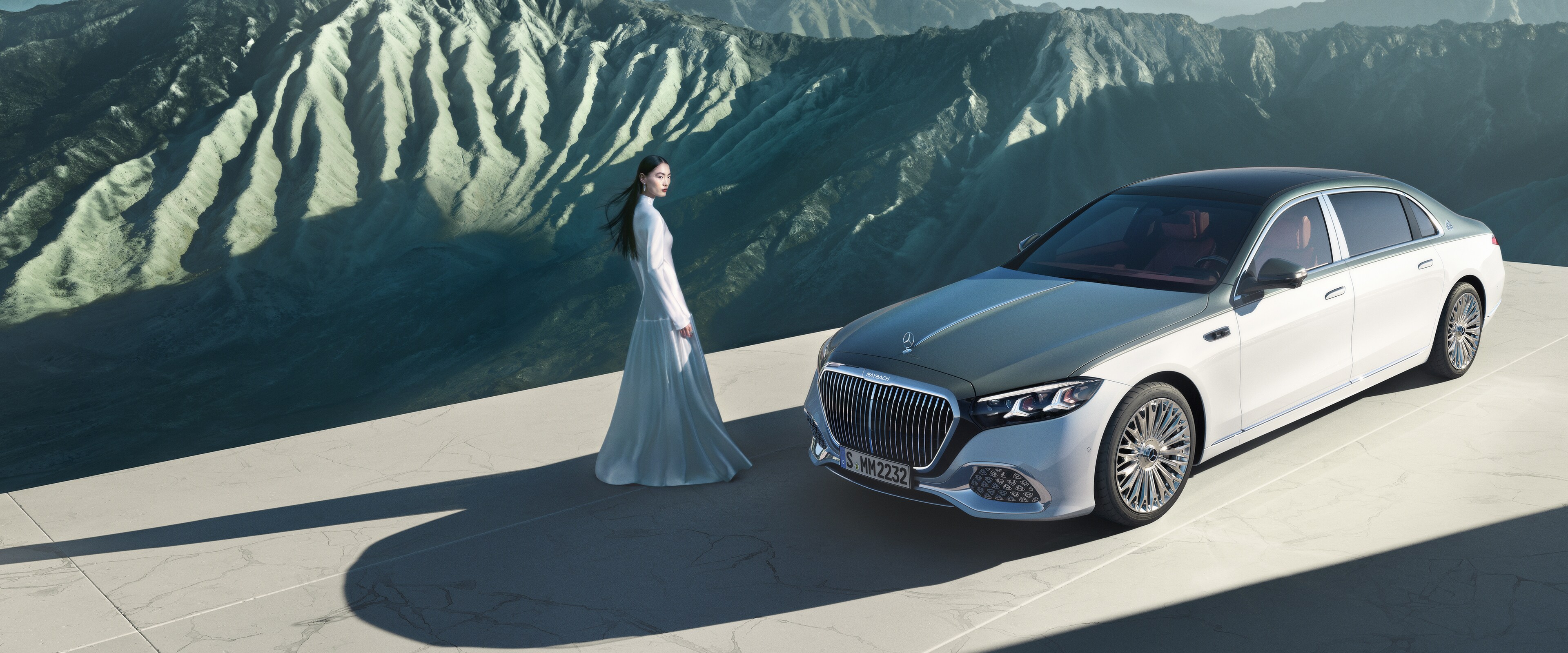 The new Mercedes-Maybach S-Class.