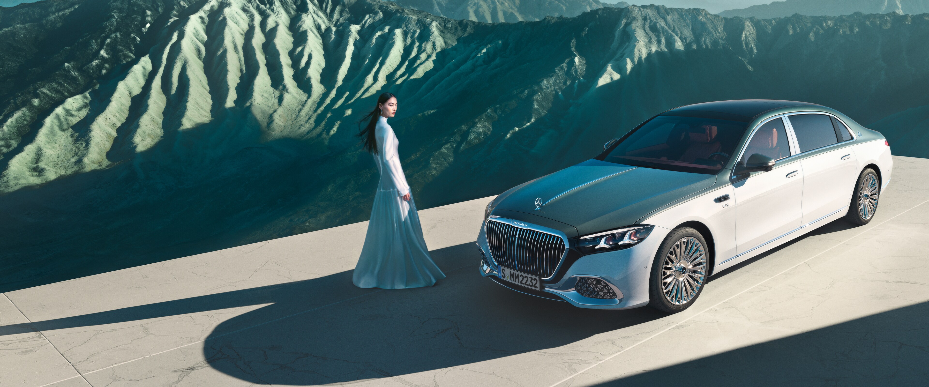 The new Mercedes-Maybach S-Class.