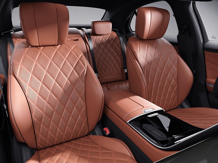 The interior of the Mercedes-Benz S-Class Sedan with AMG Line.