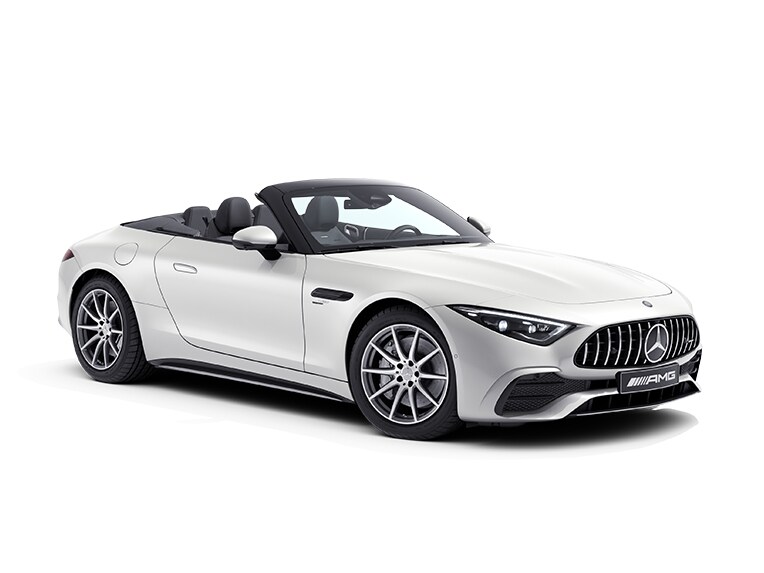 An illustration of the Mercedes-AMG SL Roadster.