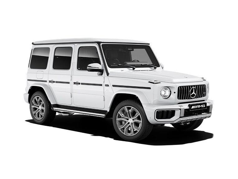 An illustration of the Mercedes-AMG G-Class.