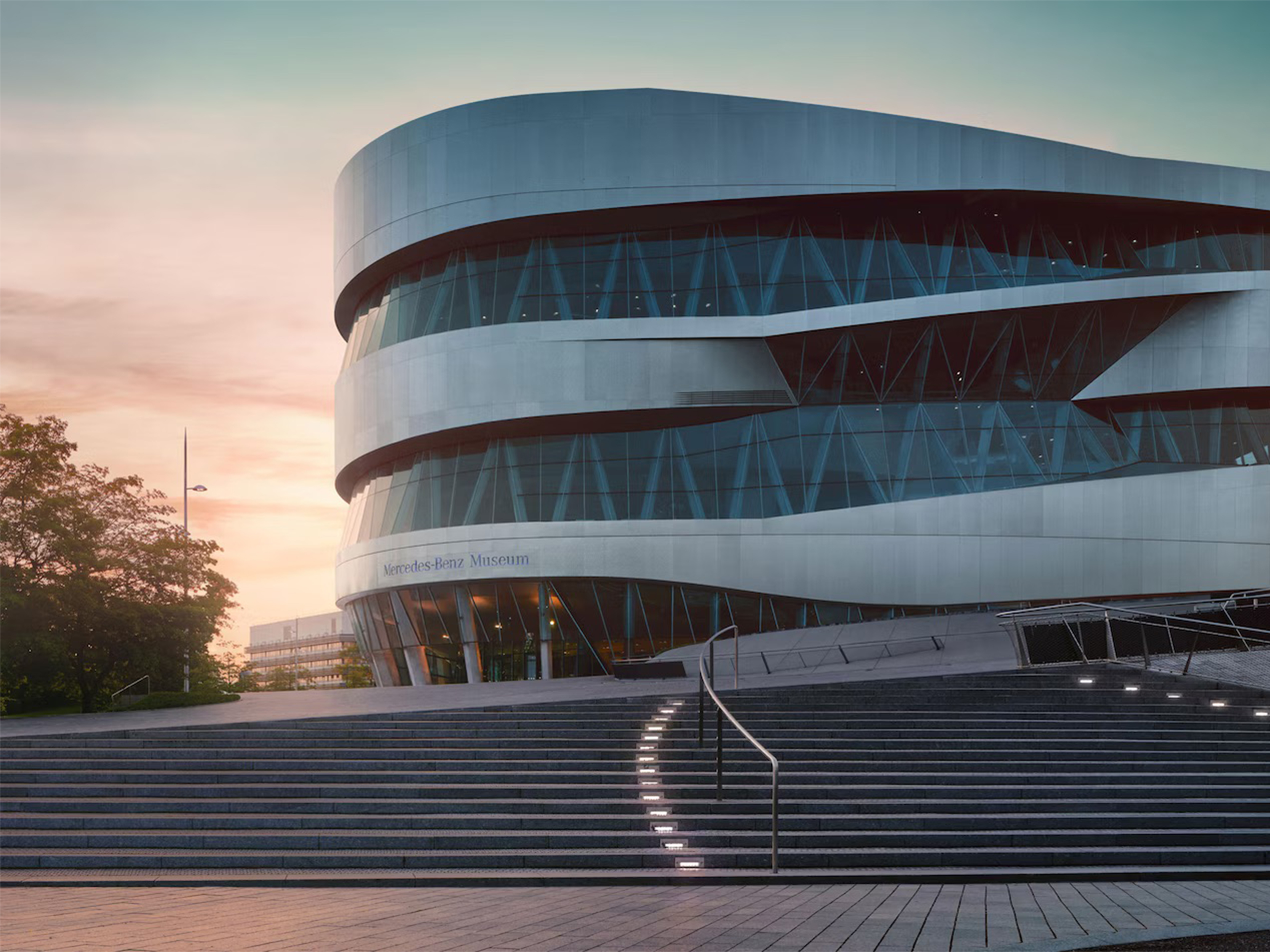 Mercedes-Benz Museum Stuttgart | Mercedes-Benz Exterior view of the Mercedes-Benz Museum in Stuttgart.