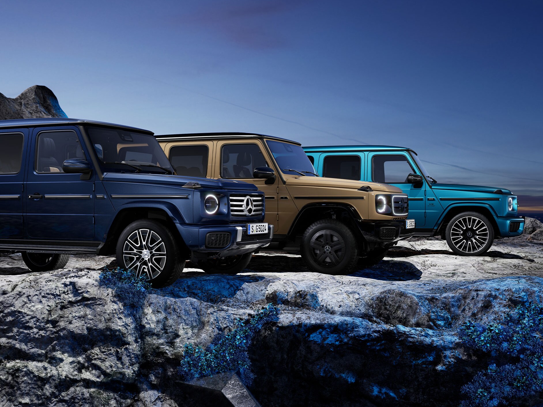 G-Class models from Mercedes-Benz and Mercedes-AMG.