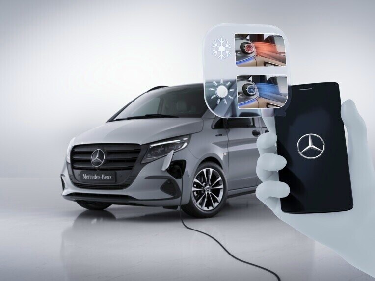 Enjoy a pleasant temperature in the interior when you start your journey.