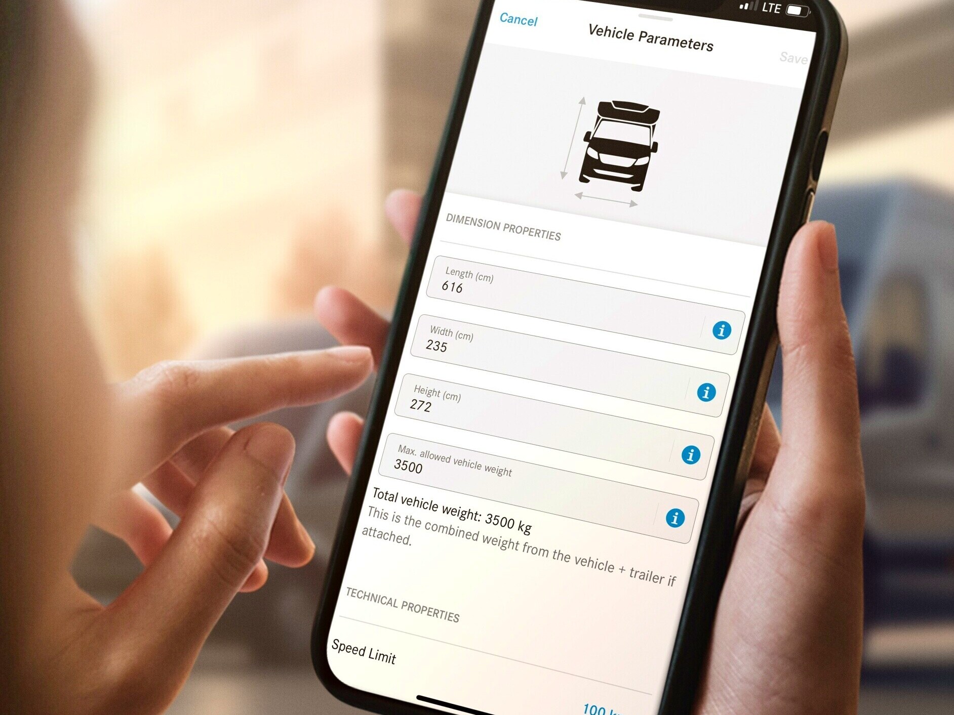 Digital Extras for a Mercedes-Benz van.