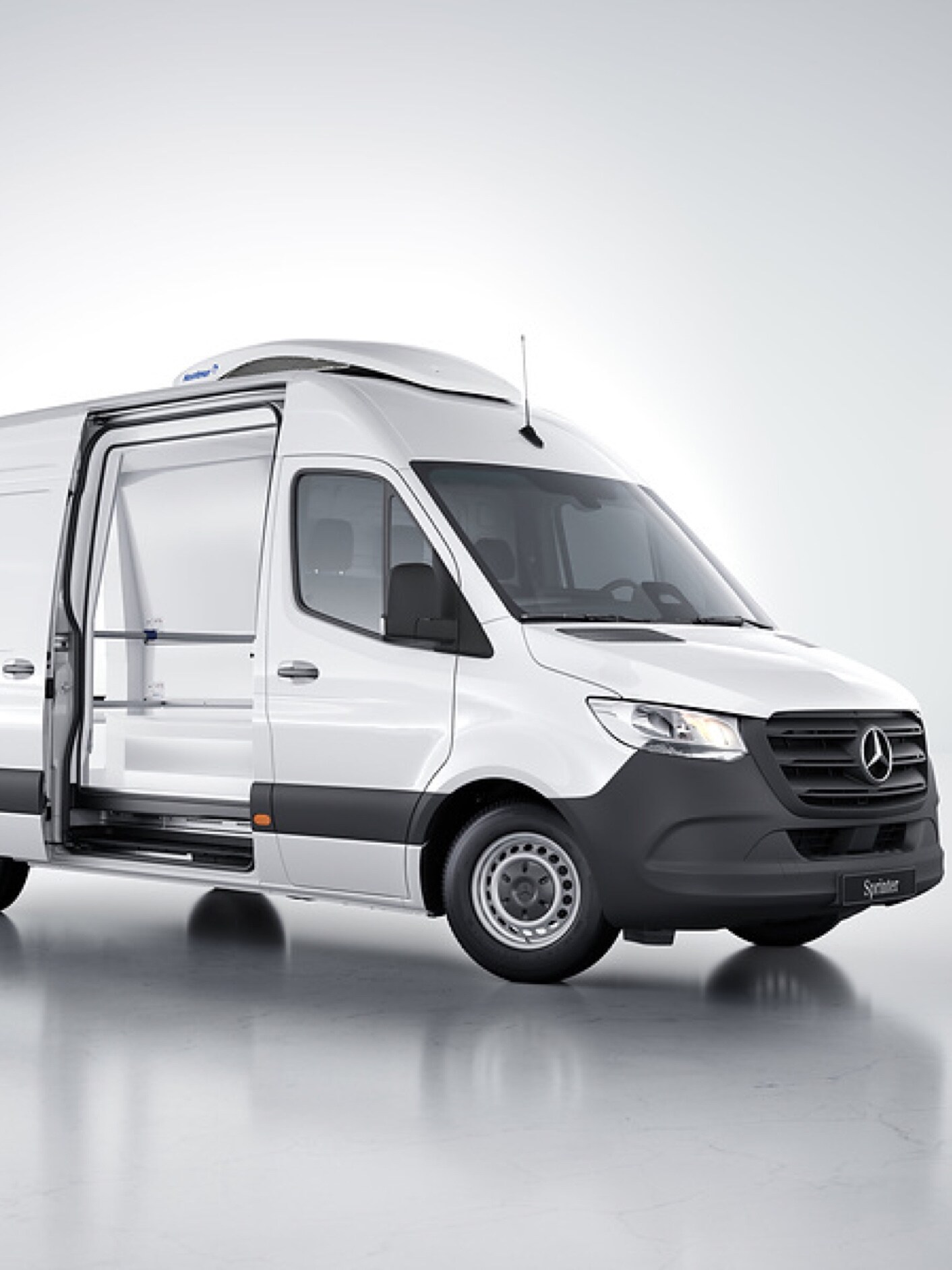 The Mercedes-Benz Sprinter Panel Van with an industry solution from VanSolution.