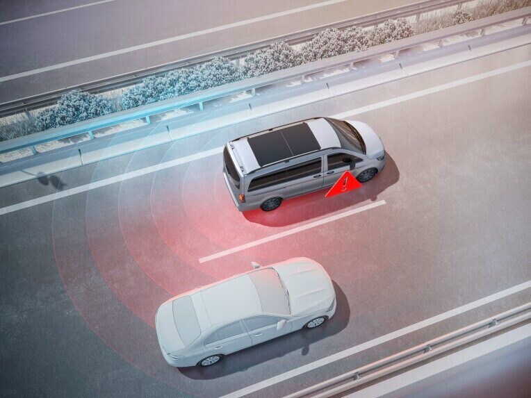 Blind Spot Assist can help prevent accidents when changing lanes and reversing by providing visual and audible warnings.