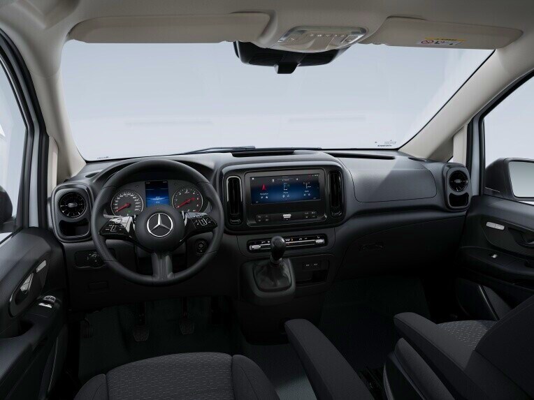 The Vito panel van BASE is the economical transport solution for your business.