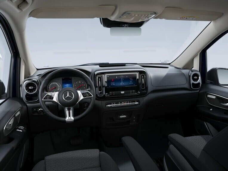 The Vito panel van SELECT impresses with powerful technology and attractive design - both inside and out.