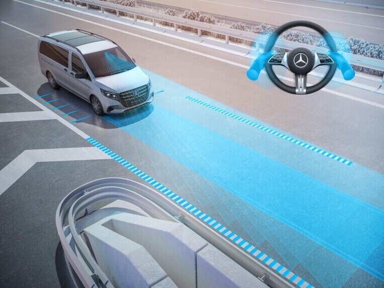 Experience the intelligent support of modern, interacting assistance systems.