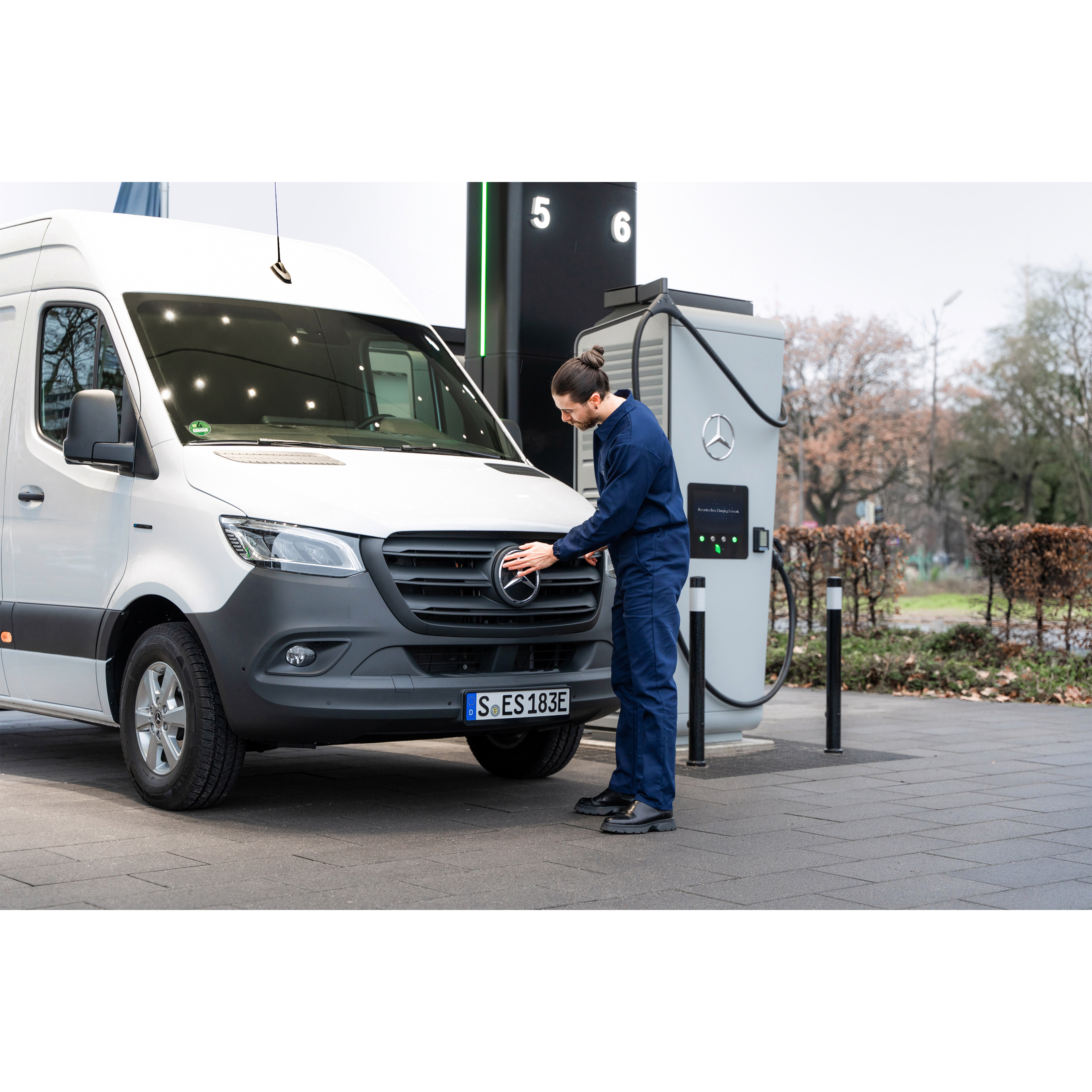 Charging solutions | Mercedes-Benz Vans The charging solutions for your Mercedes-Benz electric commercial van.