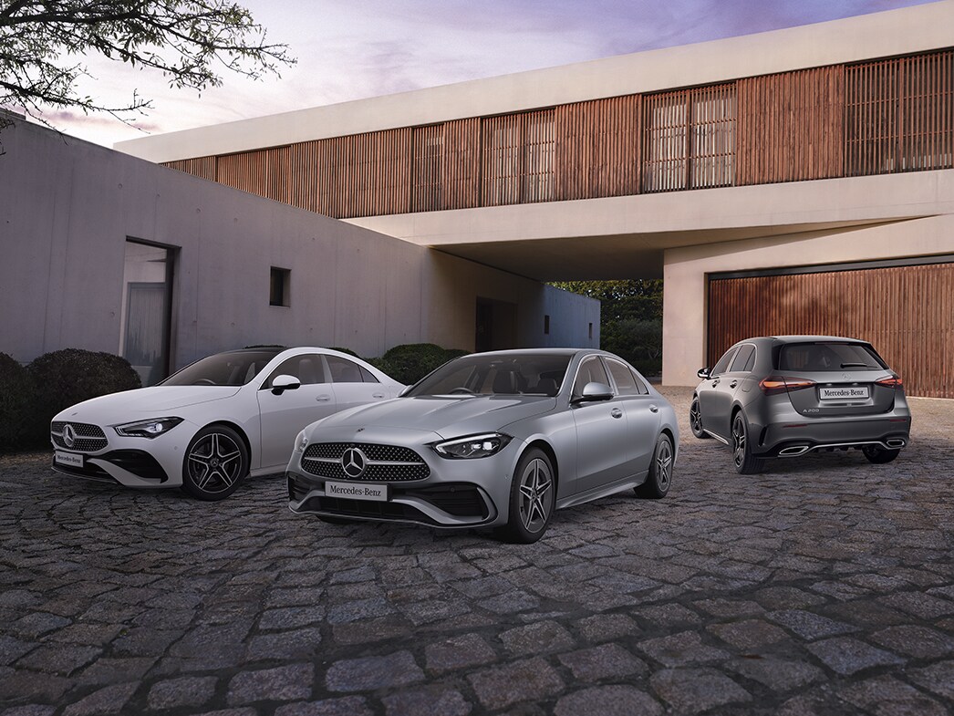 Mercedes-Benz C-Class, CLA and A-Class, currently on offer