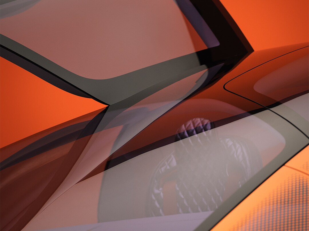 The striking gullwing doors